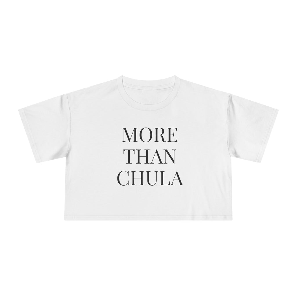 More Than Chula Cropped Tee