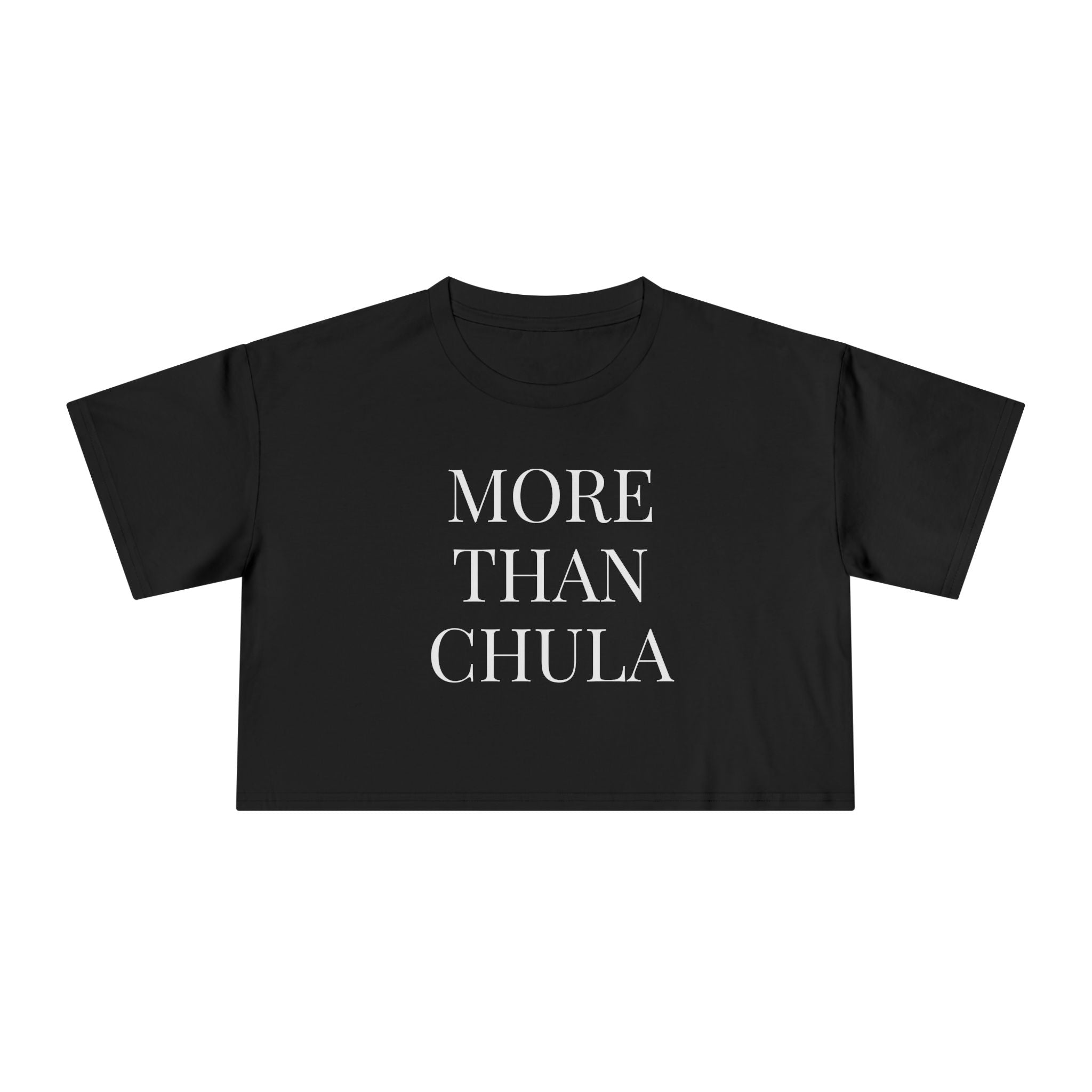 More Than Chula Cropped Tee