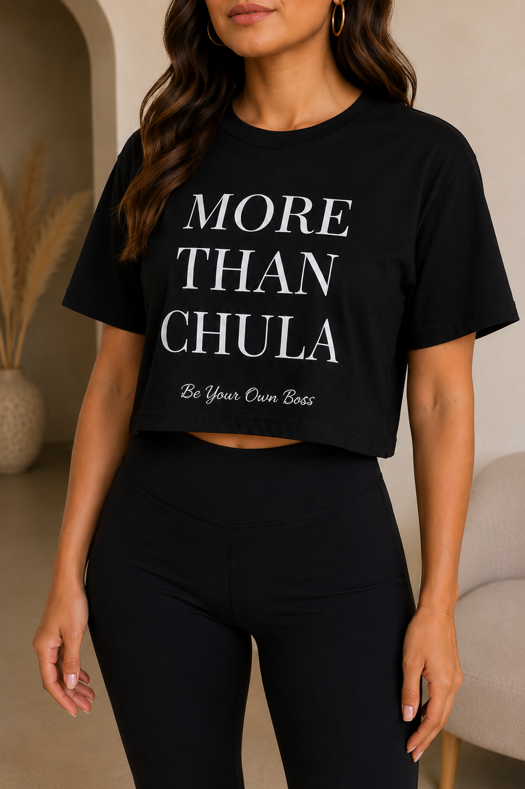 More Than Chula Cropped Tee | Be your Own Boss